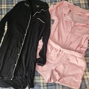 Buttery Soft Pink Pajama Set + Free Amazon Essentials Nightgown